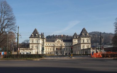 TURIN, ITALY - CIRCA JANUARY 2023: Castello del Valentino baroque castle