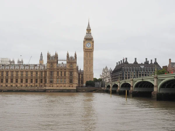 Londres Reino Unido Circa Outubro 2022 Casas Parlamento Aka Westminster — Fotografia de Stock