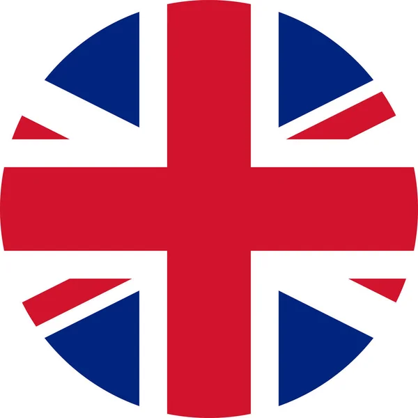 大不列颠及北爱尔兰联合王国国旗 — 图库矢量图片