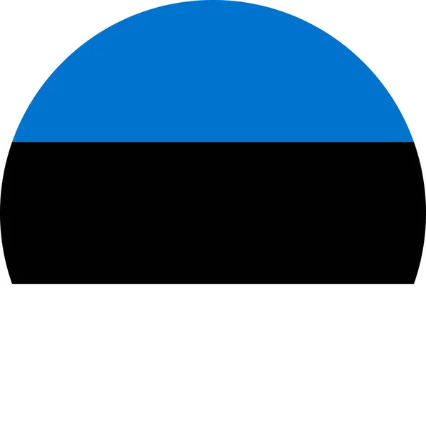 爱沙尼亚国旗周围 — 图库矢量图片