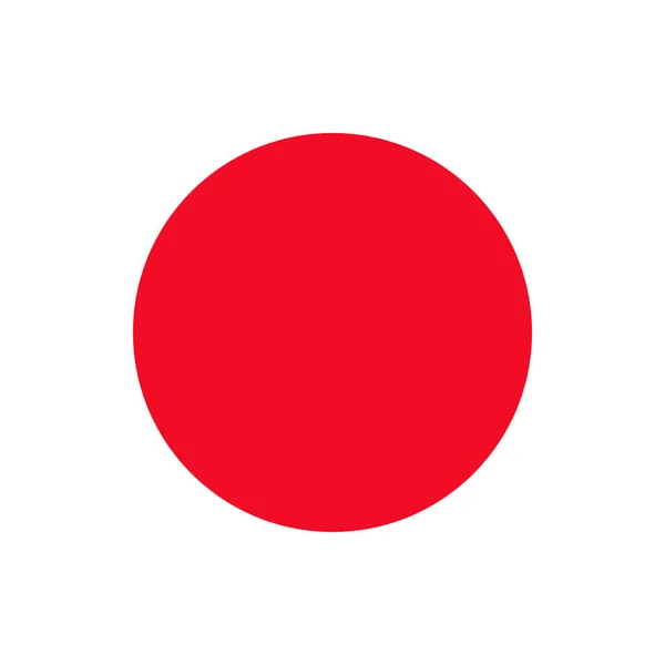 Putaran Bendera Nasional Jepang Jepang Asia — Stok Foto