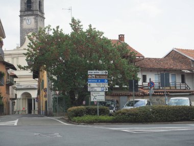 CANDELO, ITALY - CIRCA JULY 2022: San Lorenzo translation St Lawrence church