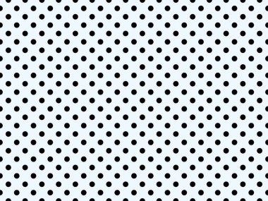 black polka dots pattern over alice blue useful as a background