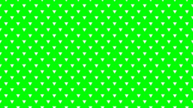 white colour triangles pattern over lime green useful as a background