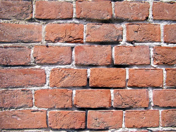 Industrial Style Red Brick Wall Useful Background — Zdjęcie stockowe