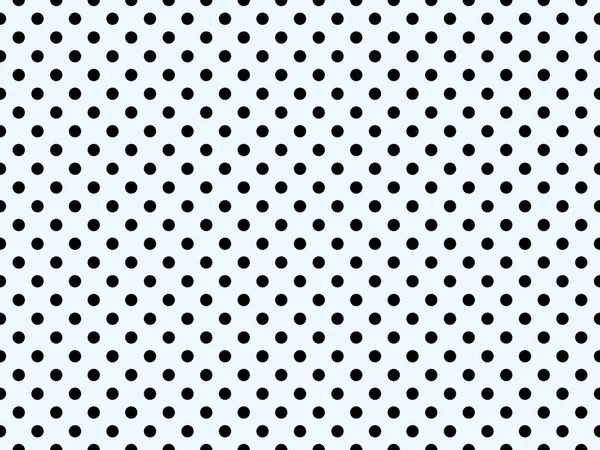 Black Polka Dots Pattern Alice Blue Useful Background — Fotografia de Stock