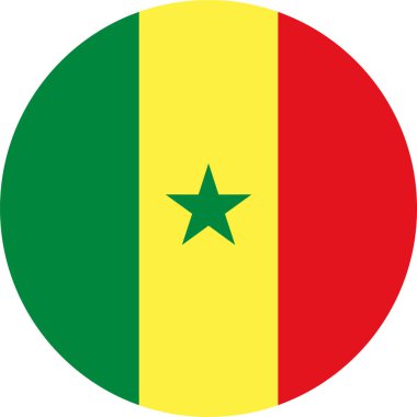 Senegal, Afrika 'nın ulusal bayrağı