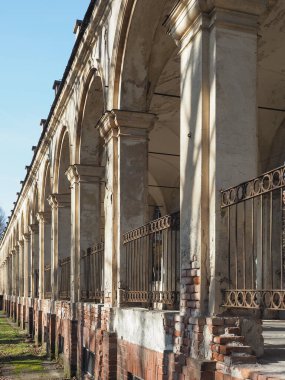 La Certosa former monastery and mental hospital in Collegno, Italy