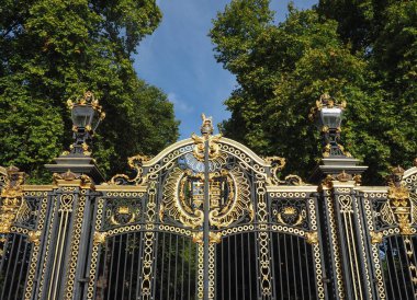 Canada Gate at Buckingham Palace in London, UK