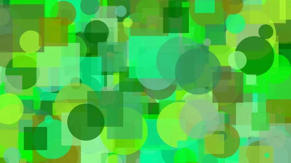 Formas Verdes Patrón Abstracto Útil Como Fondo — Foto de Stock