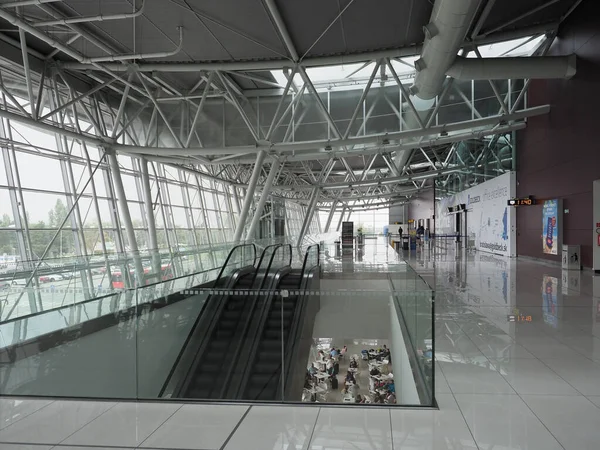 Bratislava Slovakia Circa Σεπτεμβριοσ 2022 Εσωτερικό Αεροδρόμιο Stefanik — Φωτογραφία Αρχείου