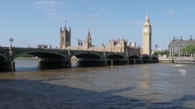 Parlamento ve Westminster Bridge Londra, İngiltere