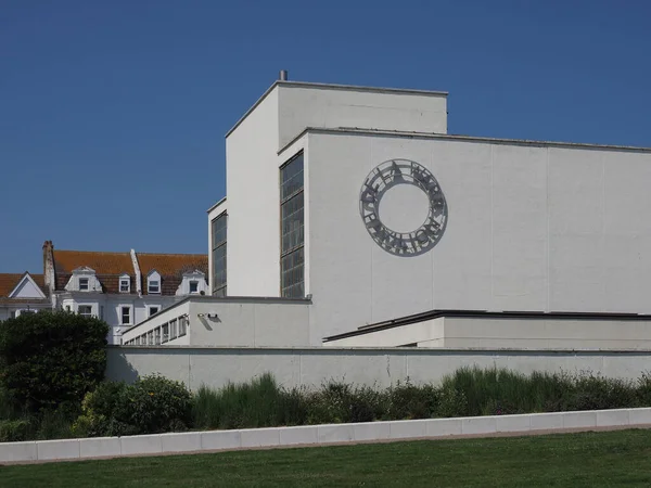 Bexhill Sea June 2023 Warr Pavilion — 图库照片