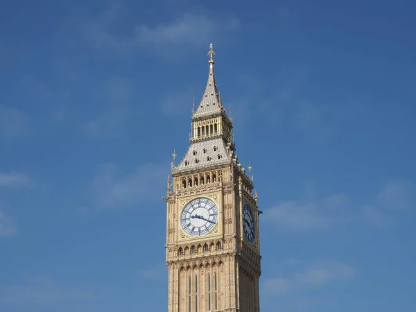 Big Ben Houses Parliament Aka Westminster Palace London — Stock Photo, Image