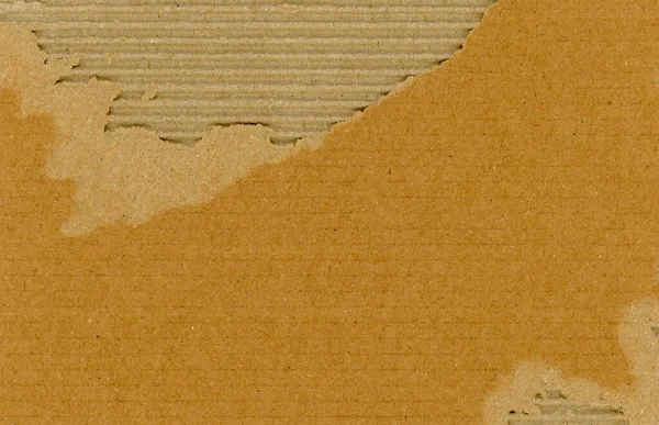 Industrial Style Grunge Brown Corrugated Cardboard Texture Useful Background — Stok fotoğraf