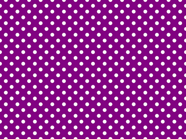 White Polka Dots Pattern Purple Useful Background — Zdjęcie stockowe
