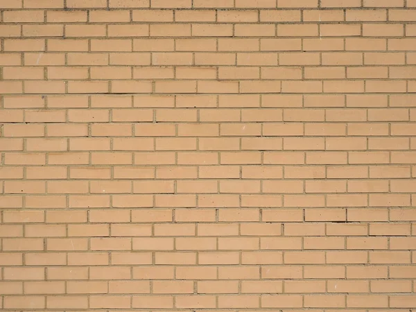 Желтая Кирпичная Стена Качестве Фона — стоковое фото