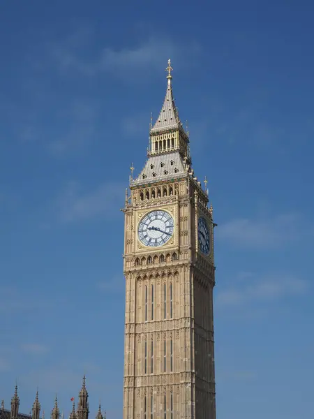 Big Ben Den Houses Parliament Alias Westminster Palace London Großbritannien — Stockfoto