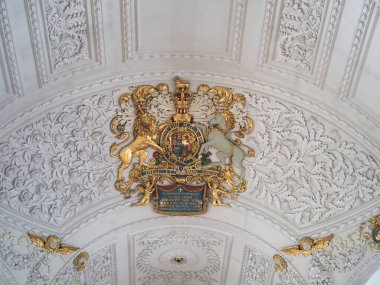 LONDON, İngiltere - 07 Haziran 2023: St Clemens Danes Anglikan Kilisesi