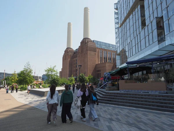 London Ngiltere Haziran 2023 Battersea Elektrik Santrali — Stok fotoğraf