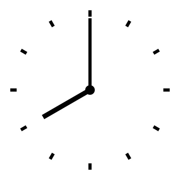 上午8时或下午8时或20时的钟表 — 图库矢量图片