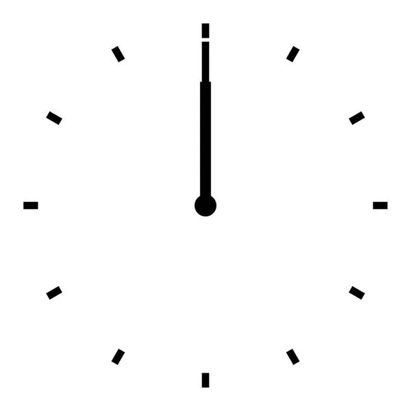 Horloge 12H 12H 23H — Image vectorielle