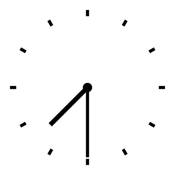Приклад Годиннику Пів Сьому — стоковий вектор
