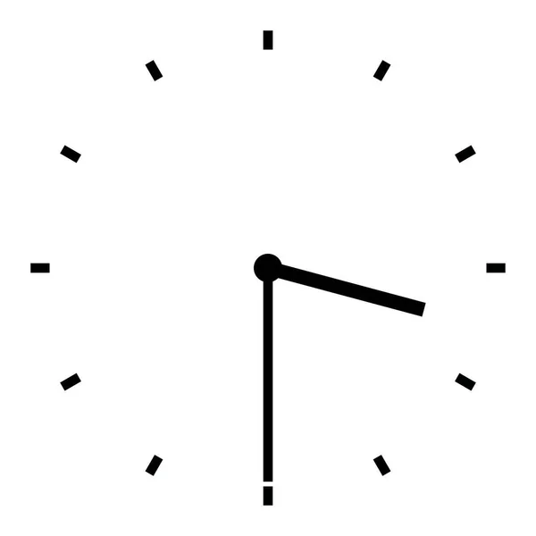 Иллюстрация Часов Половине Третьего — стоковый вектор