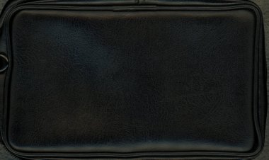 Endüstriyel siyah deri dokusu arka plan olarak kullanışlı