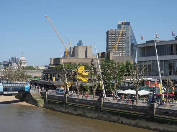 Londres Reino Unido Junio 2023 South Bank Centre River Thames — Foto de Stock