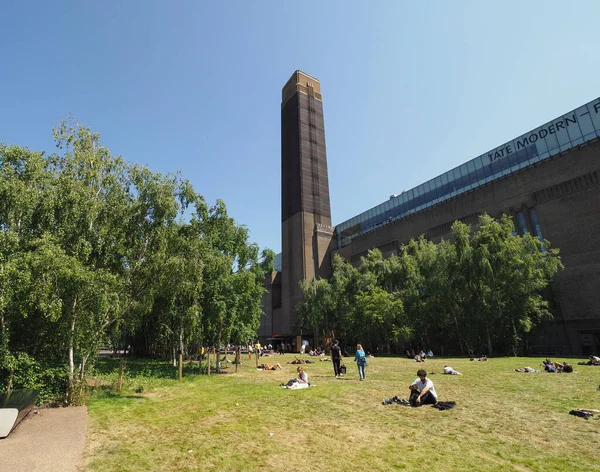 London Juni 2023 Tate Modern Art Gallery South Bank Kraftwerk — Stockfoto