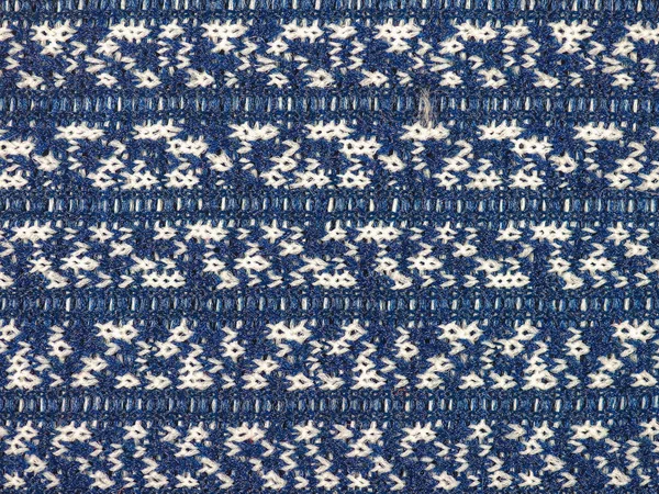 Industriële Stijl Blauw Fabric Textuur Nuttig Als Achtergrond — Stockfoto