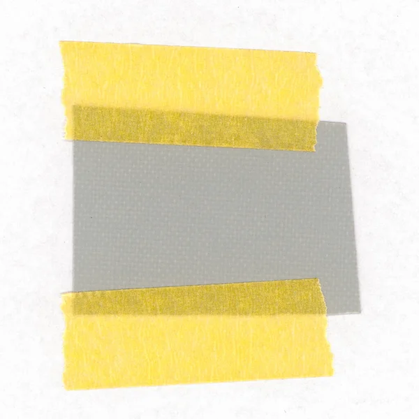 工业用型灰布样条 用于张力结构膜 拉伸织物屋顶 白色背景上隔绝的防水布 — 图库照片