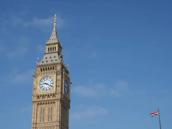 Big Ben Houses Parliament Aka Westminster Palace Londynie Wielka Brytania — Zdjęcie stockowe