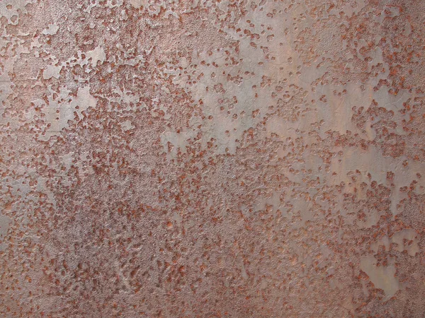 Industrial Style Brown Rusted Steel Metal Texture Useful Background — Stockfoto