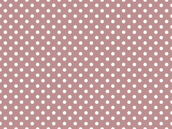 White Polka Dots Pattern Rosy Brown Useful Background — Stockfoto