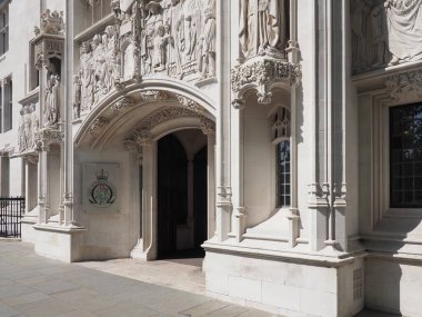 Birleşik Krallık Yüksek Mahkemesi Middlesex Guildhall Londra, İngiltere