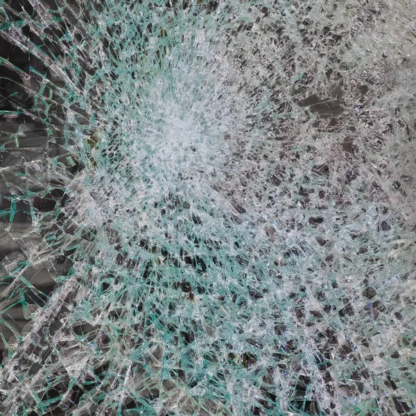 Krossat Glas Konsistens Användbar Som Bakgrund — Stockfoto