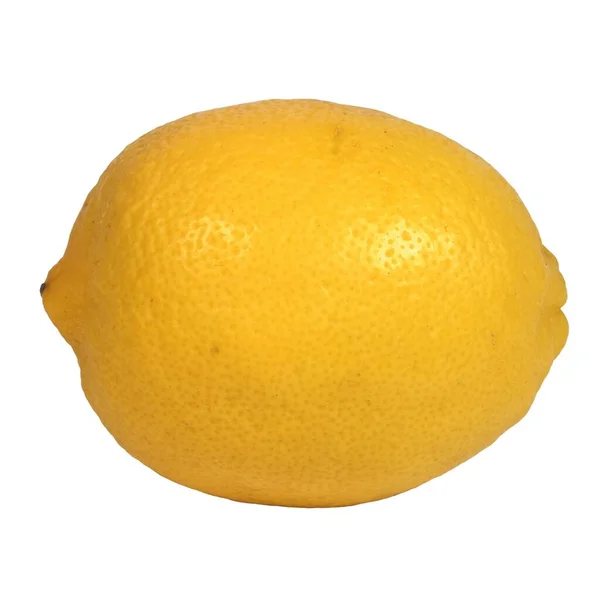 Citron Vystřihnout Izolované Přes Bílé Pozadí — Stock fotografie