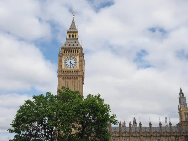 Parlamento Binaları Namı Diğer Londra Daki Westminster Sarayı — Stok fotoğraf
