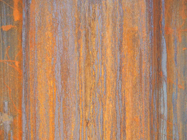Industrial Style Brown Rusted Steel Texture Useful Background — Foto Stock