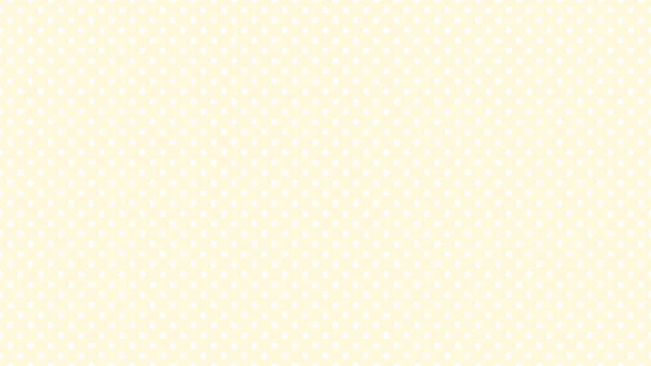 White Polka Dots Pattern Cornsilk Useful Background — Foto Stock