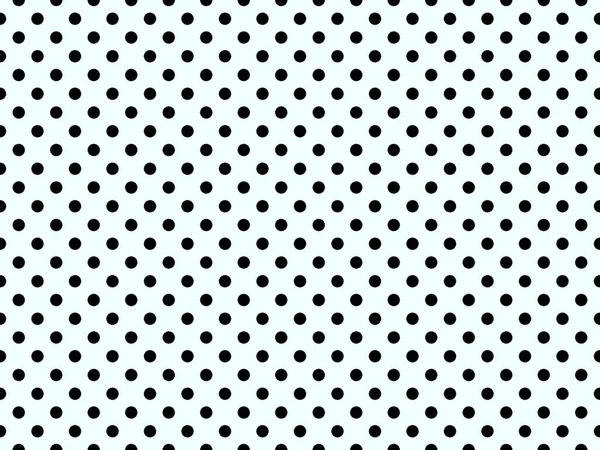 Black Polka Dots Pattern Azure Useful Background — Foto de Stock