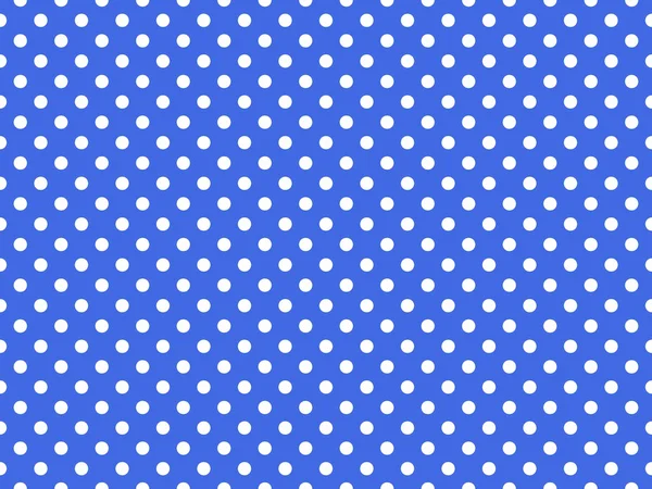 White Polka Dots Pattern Royal Blue Useful Background — Fotografia de Stock