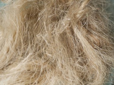 Boru tesisatı için kahverengi hidrolik heklenmiş kenevir.