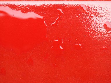 Endüstriyel ıslak kırmızı metal dokusu arka plan olarak kullanışlı