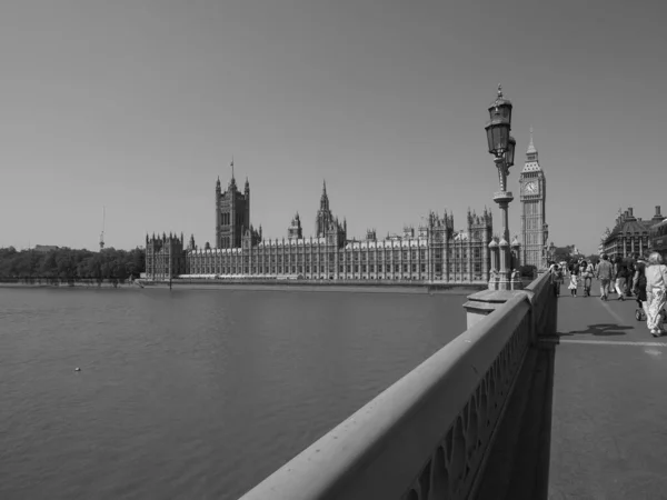 London Egyesült Királyság 2023 Június Parlament Westminster Híd Házai Fekete — Stock Fotó