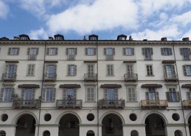Piazza Vittorio Emanuele II Meydanı Torin, İtalya