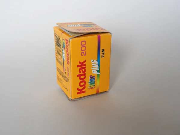New York Usa August 2023 Box Kodak Color 200 Film Stock Picture