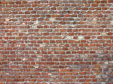 Sanayi tipi kırmızı tuğla duvar arka plan olarak kullanışlı